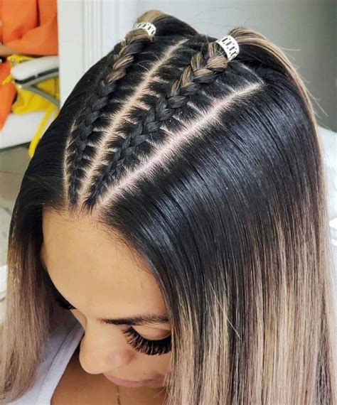 Trenzas de Lado y Pelo Suelto / Nudos de Raíz